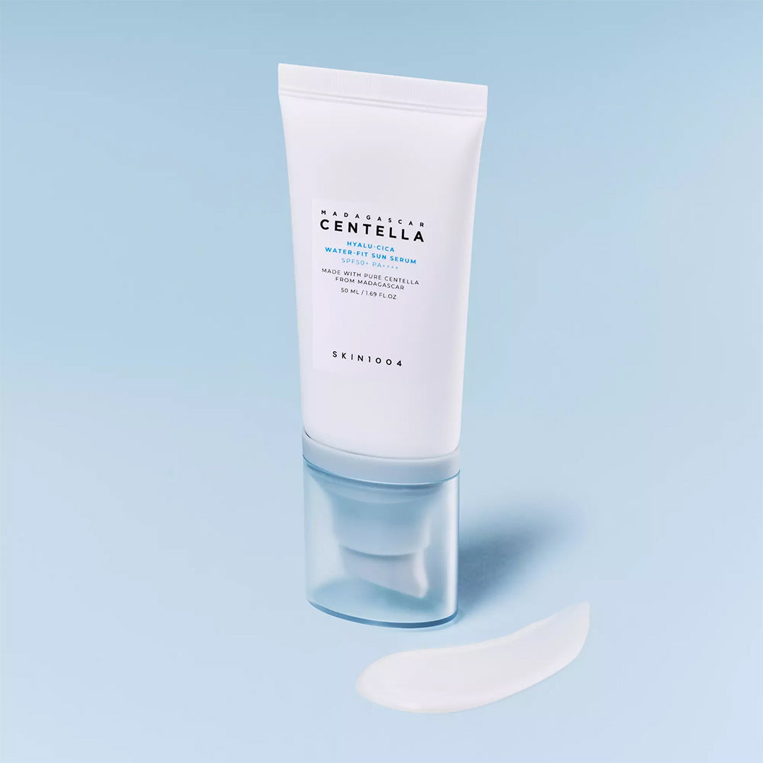 SKIN1004 Centella Madagascar Hyalu-Cica Water-Fit Sun Serum - 50ml Sunblock - XOXO cosmetics