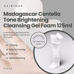 SKIN1004 Centella Madagascar Tone Brightening Cleansing Gel Foam - 125ml Cleanser - XOXO cosmetics