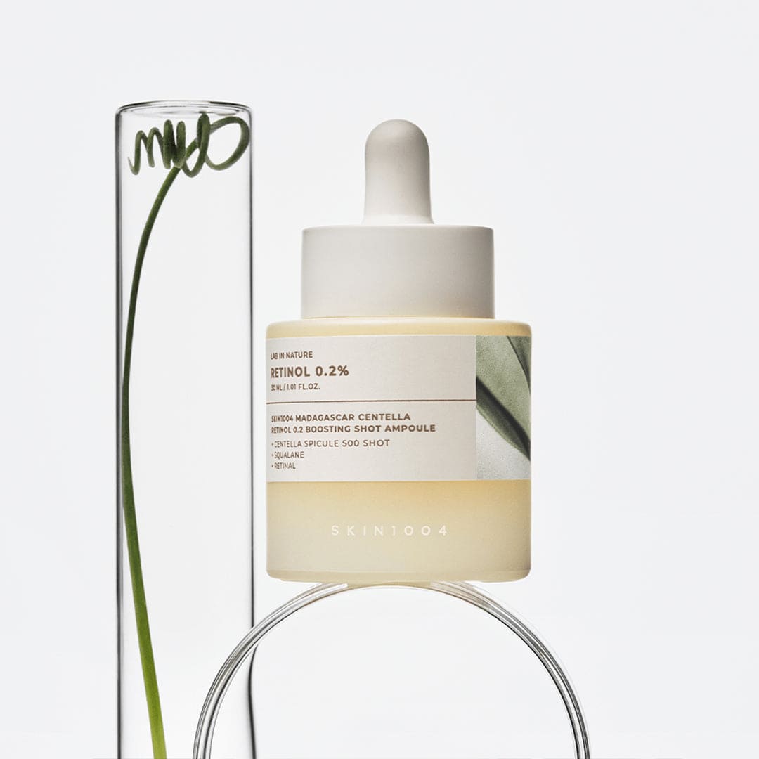 SKIN1004 Madagascar Centella Retinol 0.2 Boosting Shot Ampoule - 30ml Face Serum - XOXO cosmetics