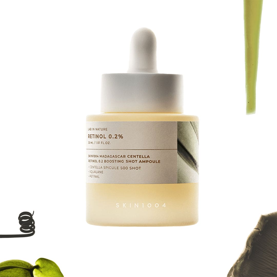 SKIN1004 Madagascar Centella Retinol 0.2 Boosting Shot Ampoule - 30ml Face Serum - XOXO cosmetics