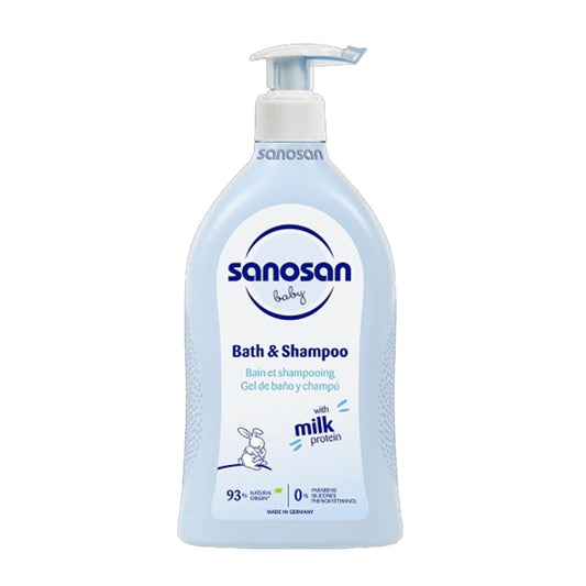 Sanosan Bath & Shampoo For Baby Kids Care - XOXO cosmetics