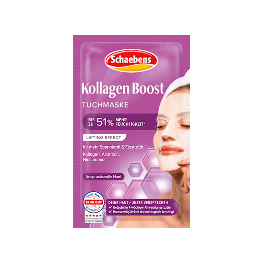 Schaebens Collagen Boost Sheet Mask Face Mask - XOXO cosmetics