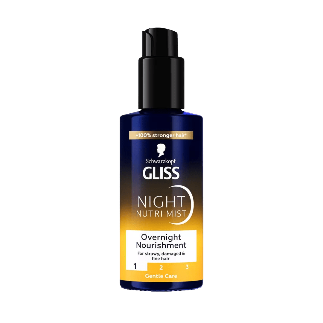 Schwarzkopf Gliss Night Nutri Mist - 100ml Hair Treatment - XOXO cosmetics