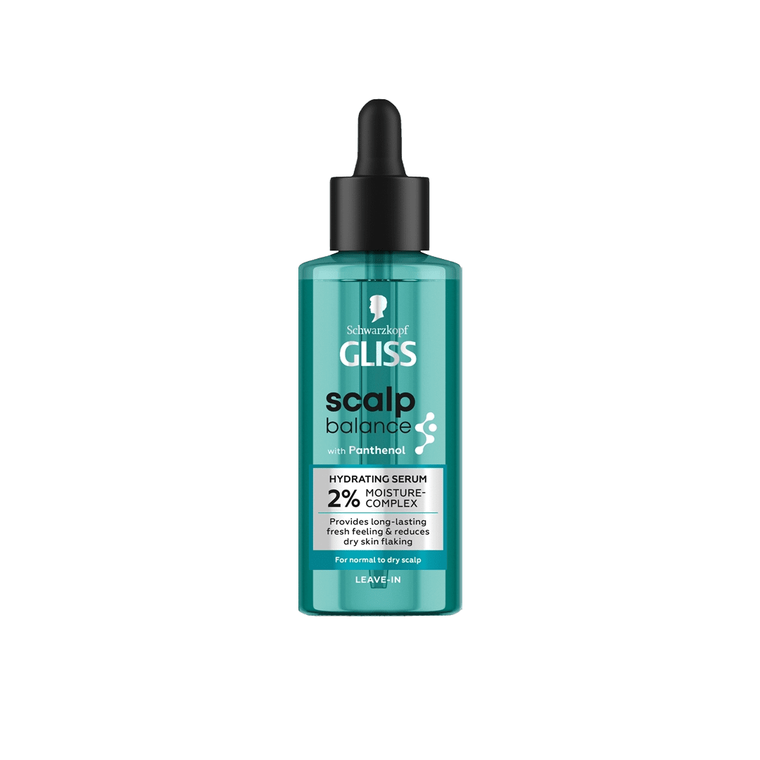 Schwarzkopf Gliss scalp balance Hyddrating Serum - 100ml Hair Serum - XOXO cosmetics