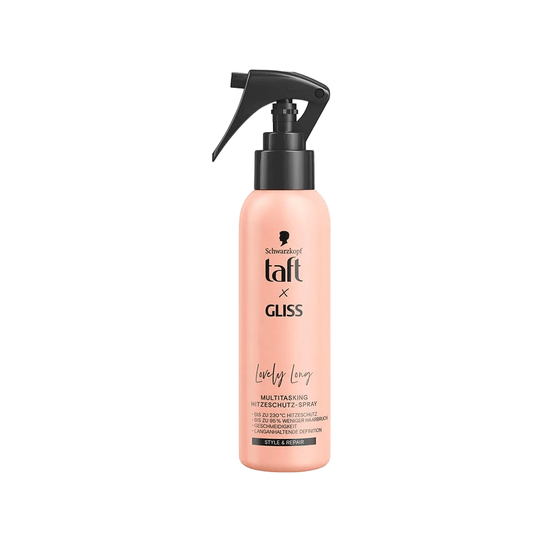 Schwarzkopf Taft x Gliss Lovely Long Multitasking Heat Protection Spray - 150ml Hair Styling - XOXO cosmetics