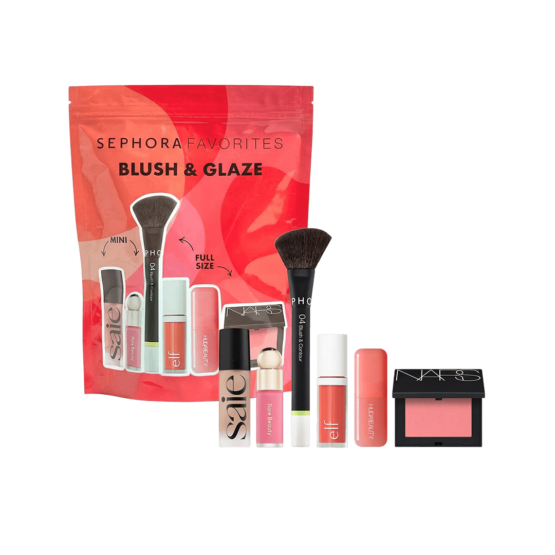 Sephora Favorites Blush & Glaze - 6Pcs Makeup Set - XOXO cosmetics