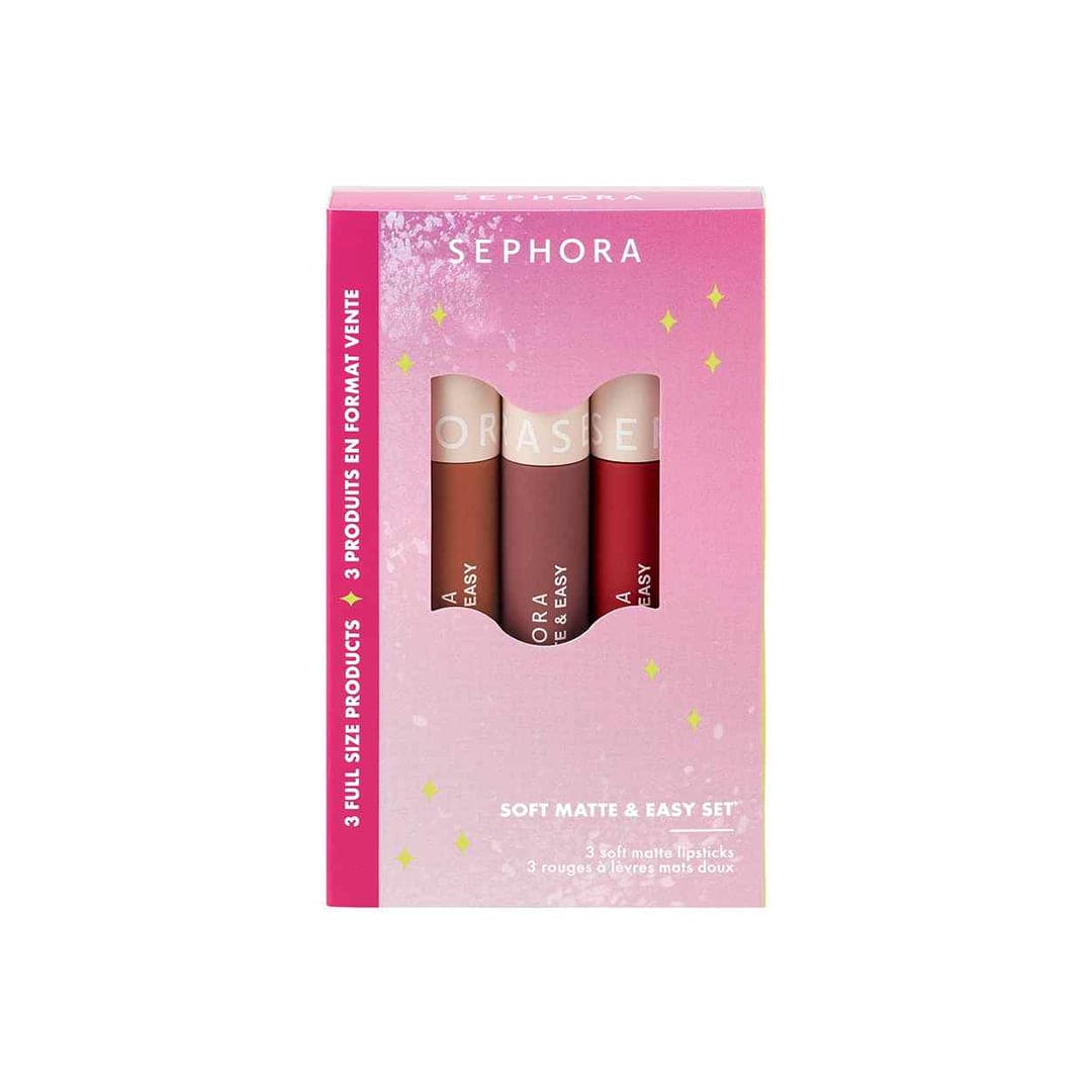 Sephora Soft & Matte Easy Set Lip Kit - XOXO cosmetics