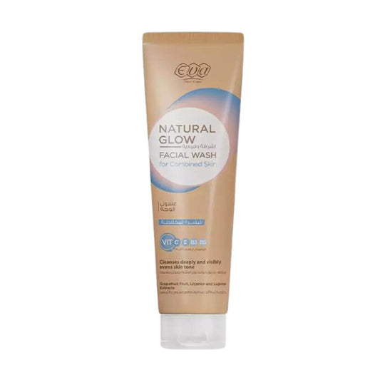 Skin Care Natural Glow Facial Wash for Normal to Dry Skin 100 ml Facial Scrub - XOXO cosmetics