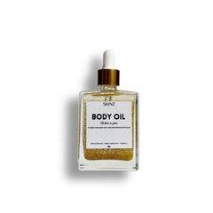 Skinz Pink Waves Shimmer Dry Oil Body Oil - XOXO cosmetics