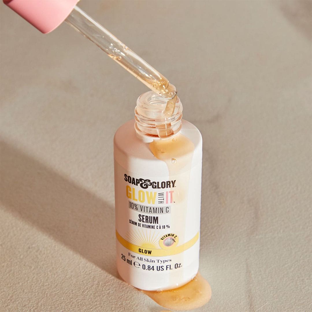 Soap & Glory Glow With It 10% Vitamin C Face Serum Face Serum - XOXO cosmetics