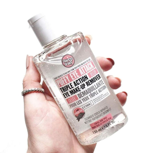 Soap & Glory Puffy Eye Attack Jelly Eye Makeup Remover - XOXO cosmetics