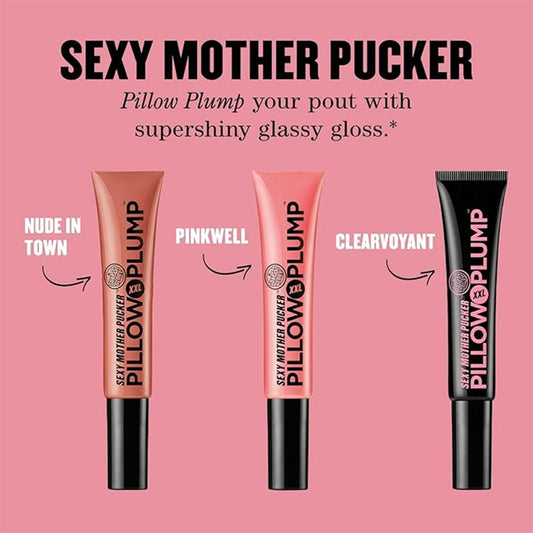 Soap & Glory Sexy Mother Pucker Pillow Plump XXL Lip Plumping Gloss Lip Gloss - XOXO cosmetics