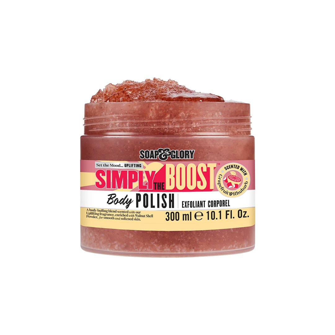 Soap & Glory Simply The Boost Body Polish - 300ml Body Scrub - XOXO cosmetics