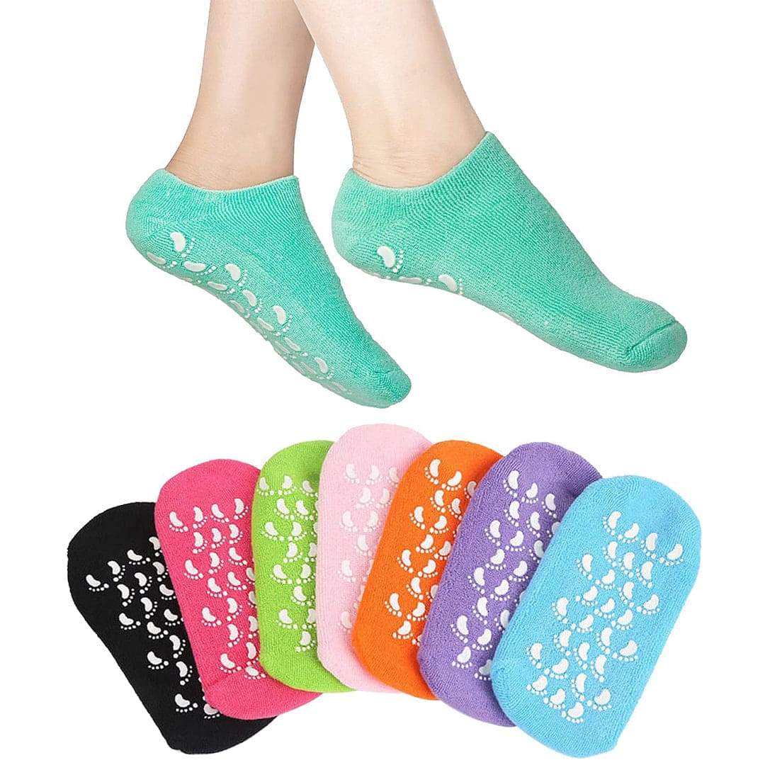 Spa Gel Moisturizing Socks - Random Color Foot Socks - XOXO cosmetics