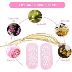 Spa Gel Moisturizing Socks Foot Socks - XOXO cosmetics