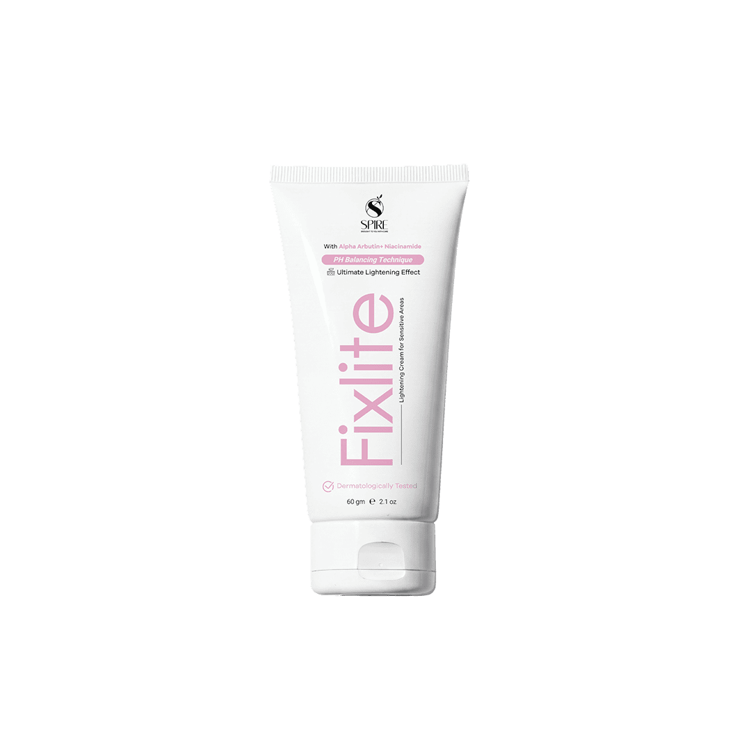 Spire Fixlite Lightening Cream Sanstive Areas - 60gm Whitining Cream - XOXO cosmetics