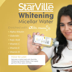 Starville Whitening Micellar water Makeup Remover - XOXO cosmetics