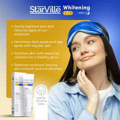 Starville Whitening Night Care Gel Whitening Cream - XOXO cosmetics