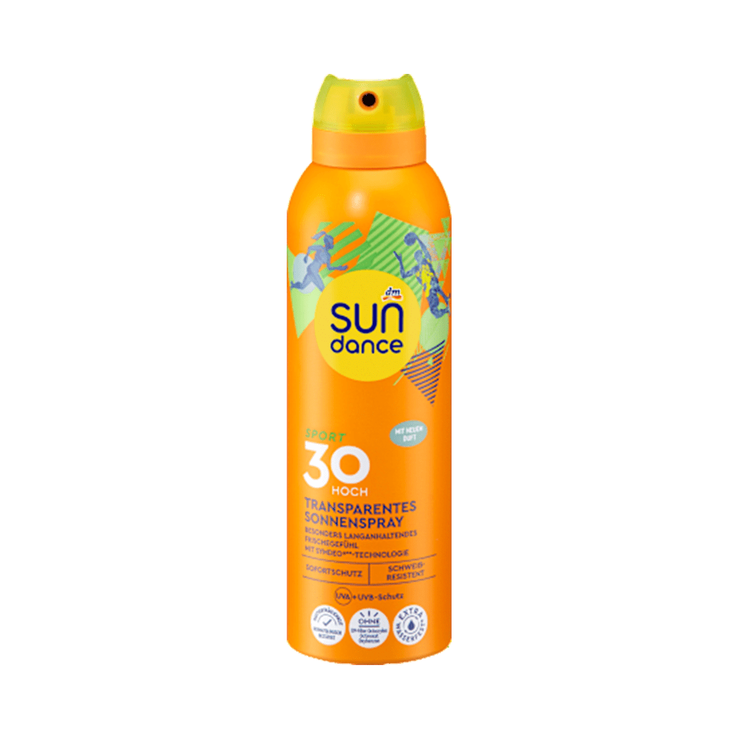 Sun Dance Sonnenspray Sport transparent LSF 50 - 200ml Sunblock - XOXO cosmetics