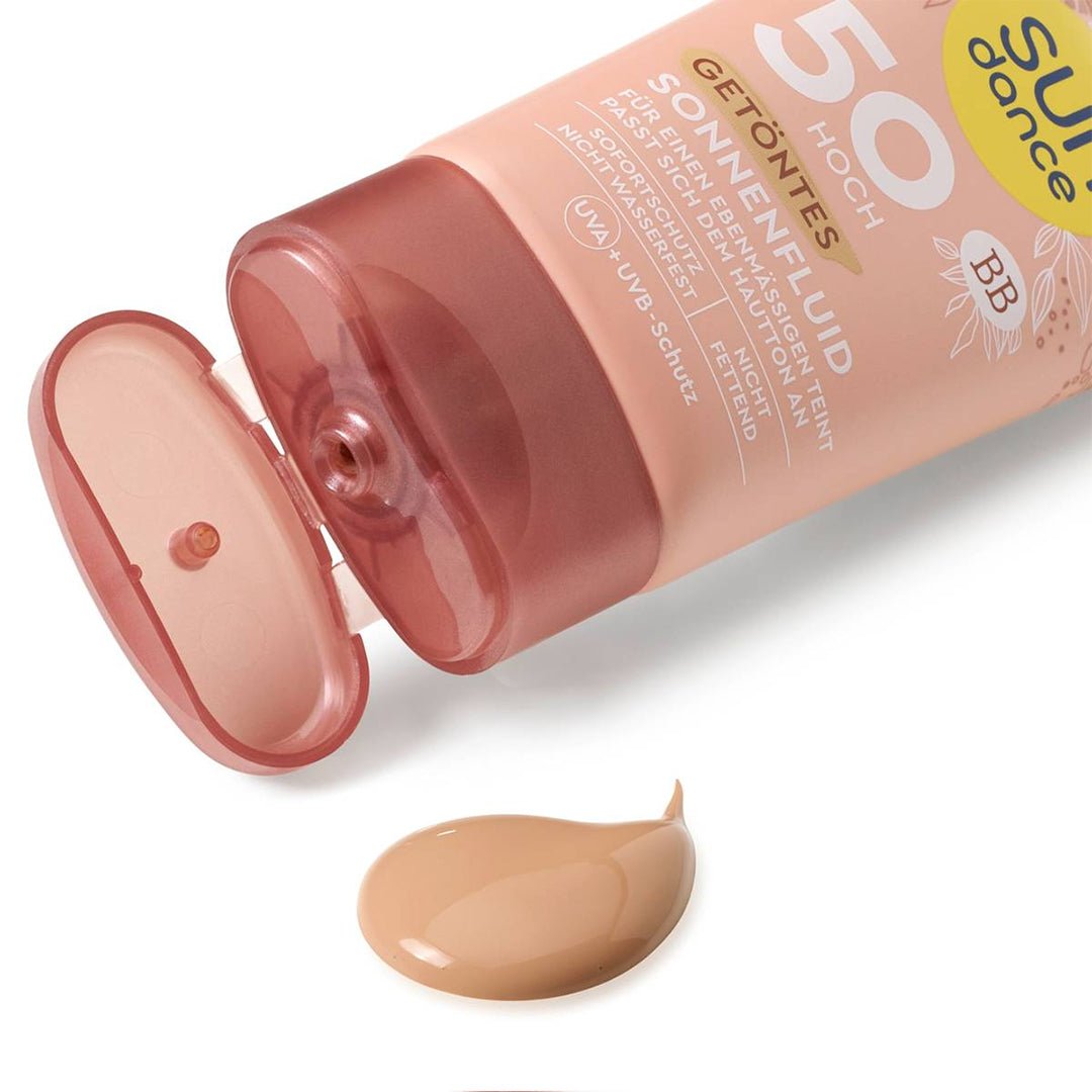 Sun Dance Tinted Sun Fluid SPF 50 Sunblock - XOXO cosmetics