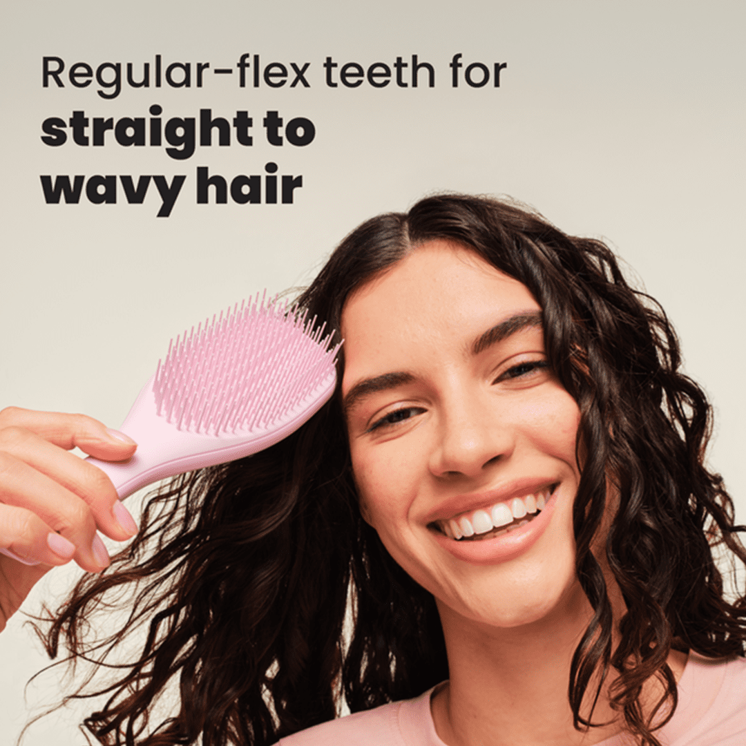 Tangle Teezzer Detangling Hairbrush - Millennial Pink Hair Tools - XOXO cosmetics