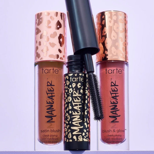 Tarte Viral Maneater Must Haves Mascara & Blush Trio makeup set - XOXO cosmetics