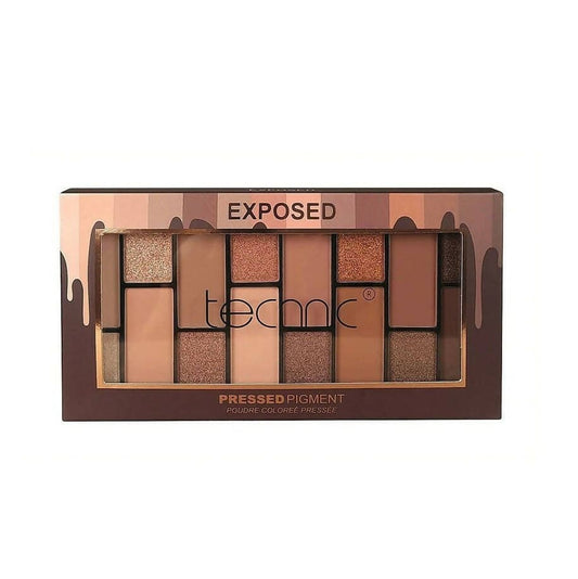 Technic Exposed Pressed Pigment Palette Eyeshadow - XOXO cosmetics