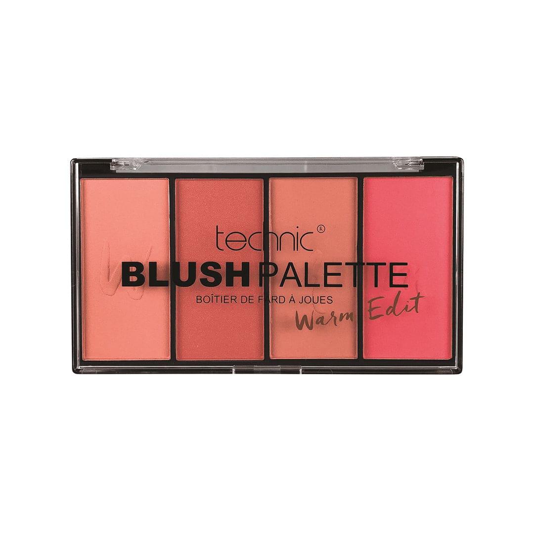 Technic Warm Edit Blush Palette - Warm Edit Blusher - XOXO cosmetics