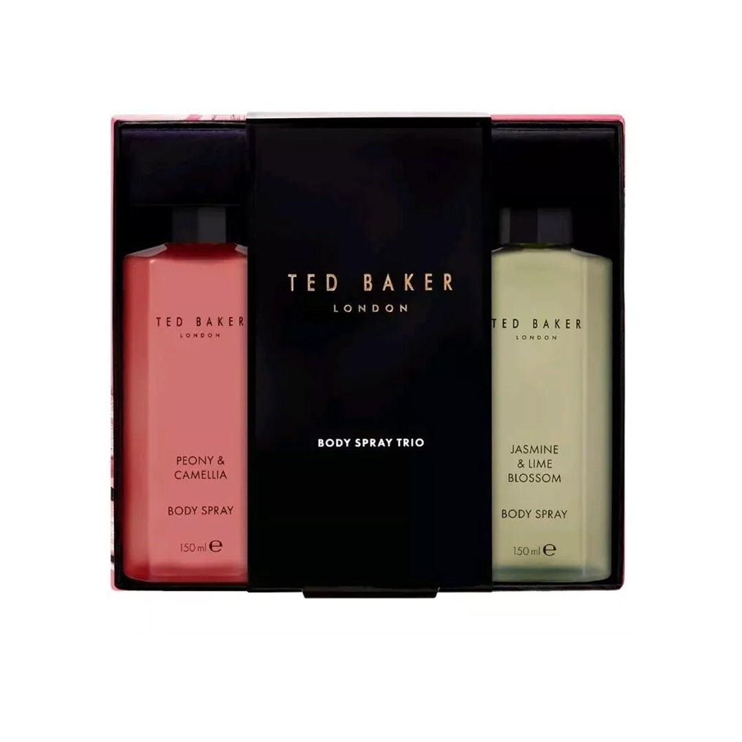 Ted Baker Body Spray Trio Gift Set Perfume Set - XOXO cosmetics