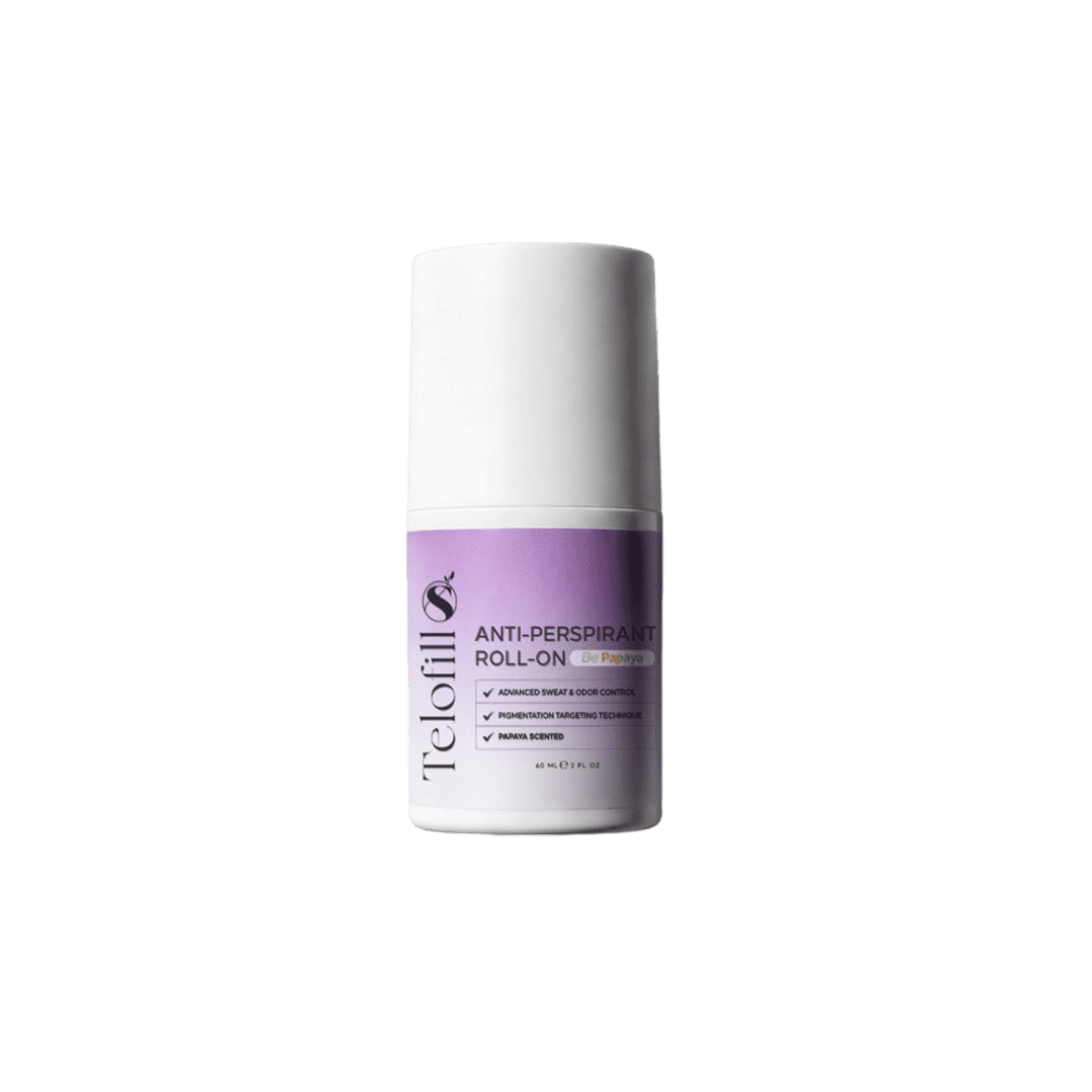 Telofill Anti-perspirant Deodorant Be Papaya Roll On - 60ml Deodorant - XOXO cosmetics