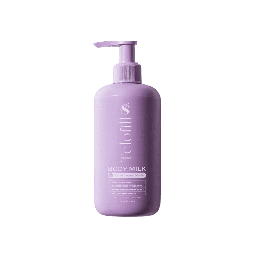 Telofill Body Milk Salted Caramel Drizzle - 300ml Body Lotion - XOXO cosmetics