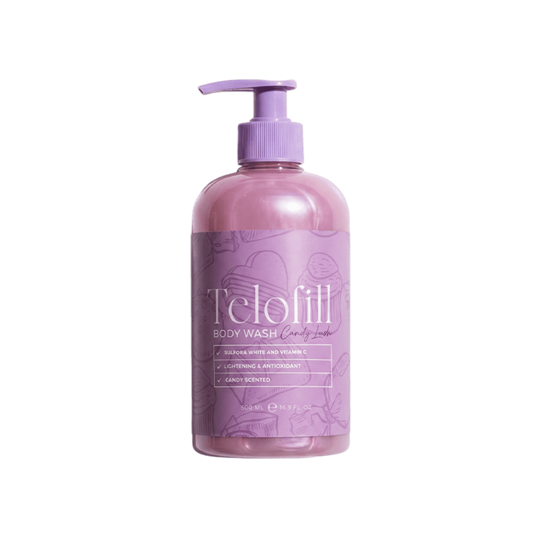 Telofill Candy Lush Body Wash - 500ml Shower Gel - XOXO cosmetics