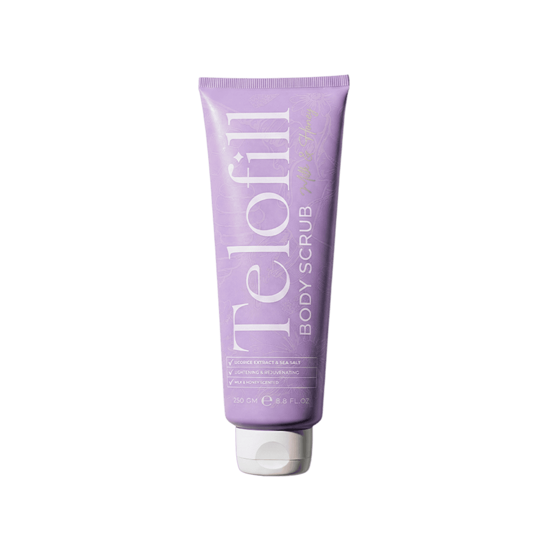 Telofill Milk & Honey Body Scrub - 250gm Body Scrub - XOXO cosmetics