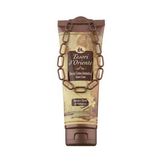 Tesori d'Oriente Shower Cream - Madagascan Vanilla and Ginger Shower Gel - XOXO cosmetics