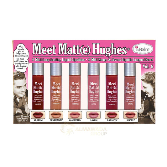 The Balm Meet Matt e Hughes VOL. 6 Lip Set - XOXO cosmetics