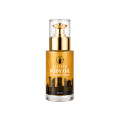 The Beauty Secrets Gold Glitter Body Oil - 50ml Body Oil - XOXO cosmetics