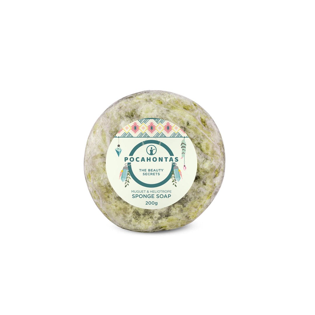 The Beauty Secrets Pocahontas Sponge Soap - 200g Soap - XOXO cosmetics