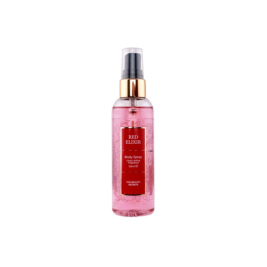 The Beauty Secrets Red Elixir Body Spray Long Lasting Fragrance Perfume - XOXO cosmetics