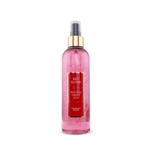 The Beauty Secrets Red Elixir Body Spray Long Lasting Fragrance - 250ml Perfume - XOXO cosmetics