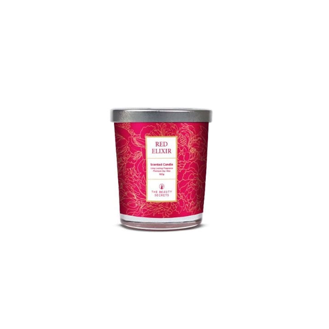 The Beauty Secrets Red Elixir Scented Candle - 180g Candles - XOXO cosmetics