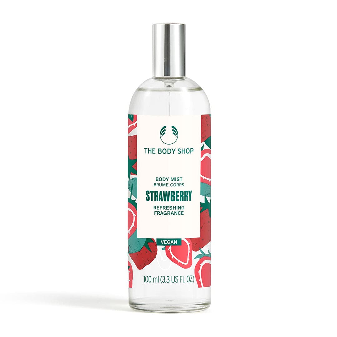 The Body Shop Blissful Strawberry Fragrance Mist Body Mist - XOXO cosmetics
