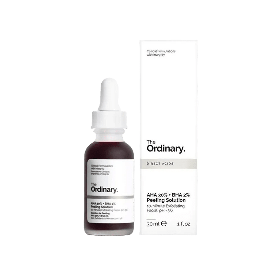 The Ordinary AHA 30% + BHA 2% Peeling Solution - 30ml Face Scrub - XOXO cosmetics