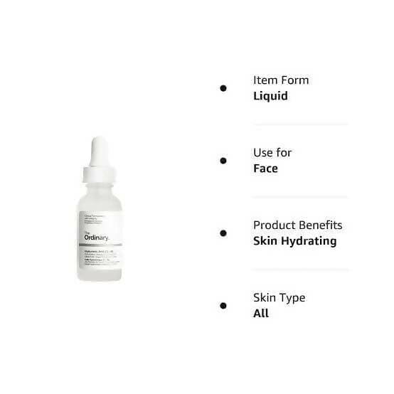 The Ordinary Hyaluronic Acid 2% + B5 - 30ml Moisturizer - XOXO cosmetics