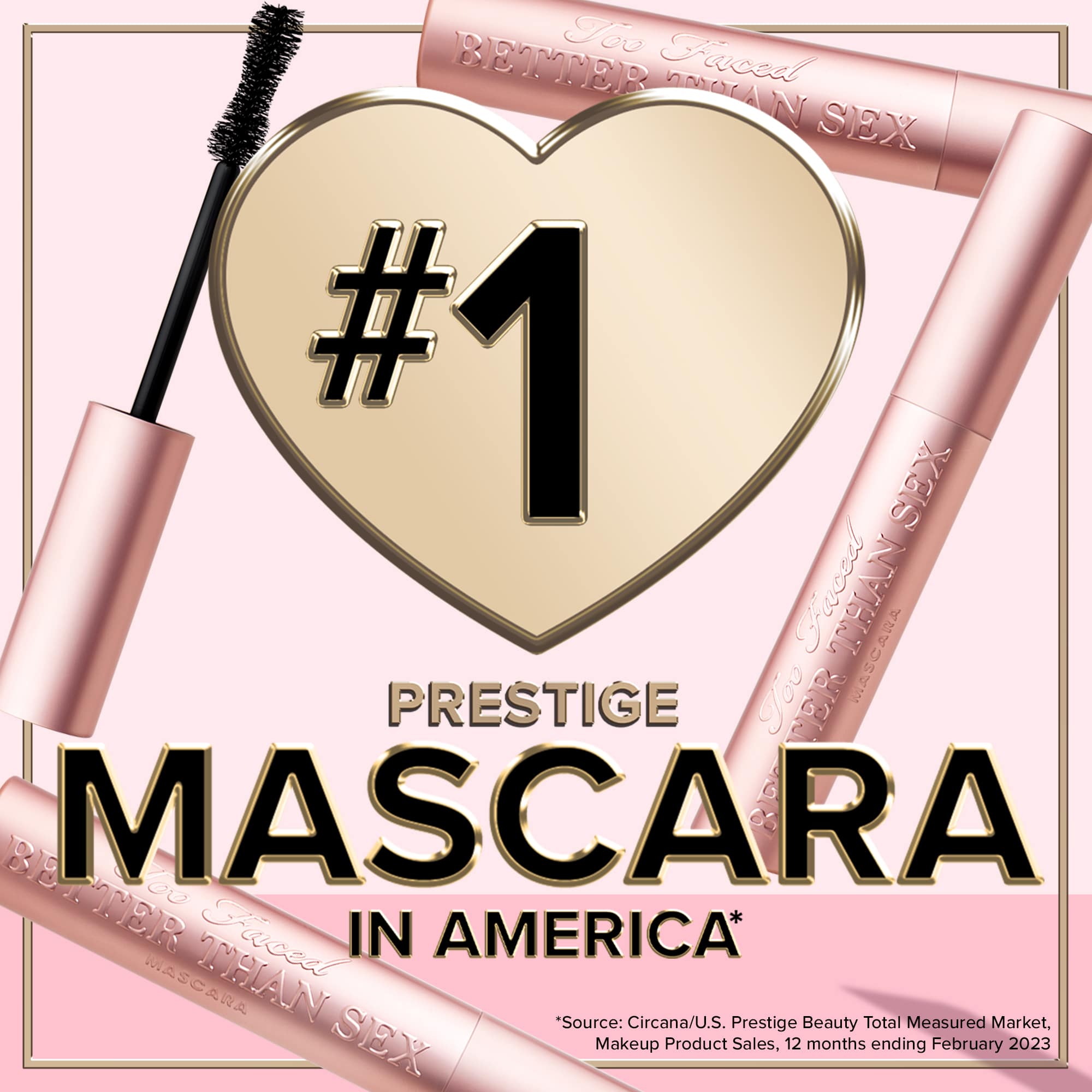 Too Faced Better Than Sex Volumizing Mascara - Full Size Mascara - XOXO cosmetics