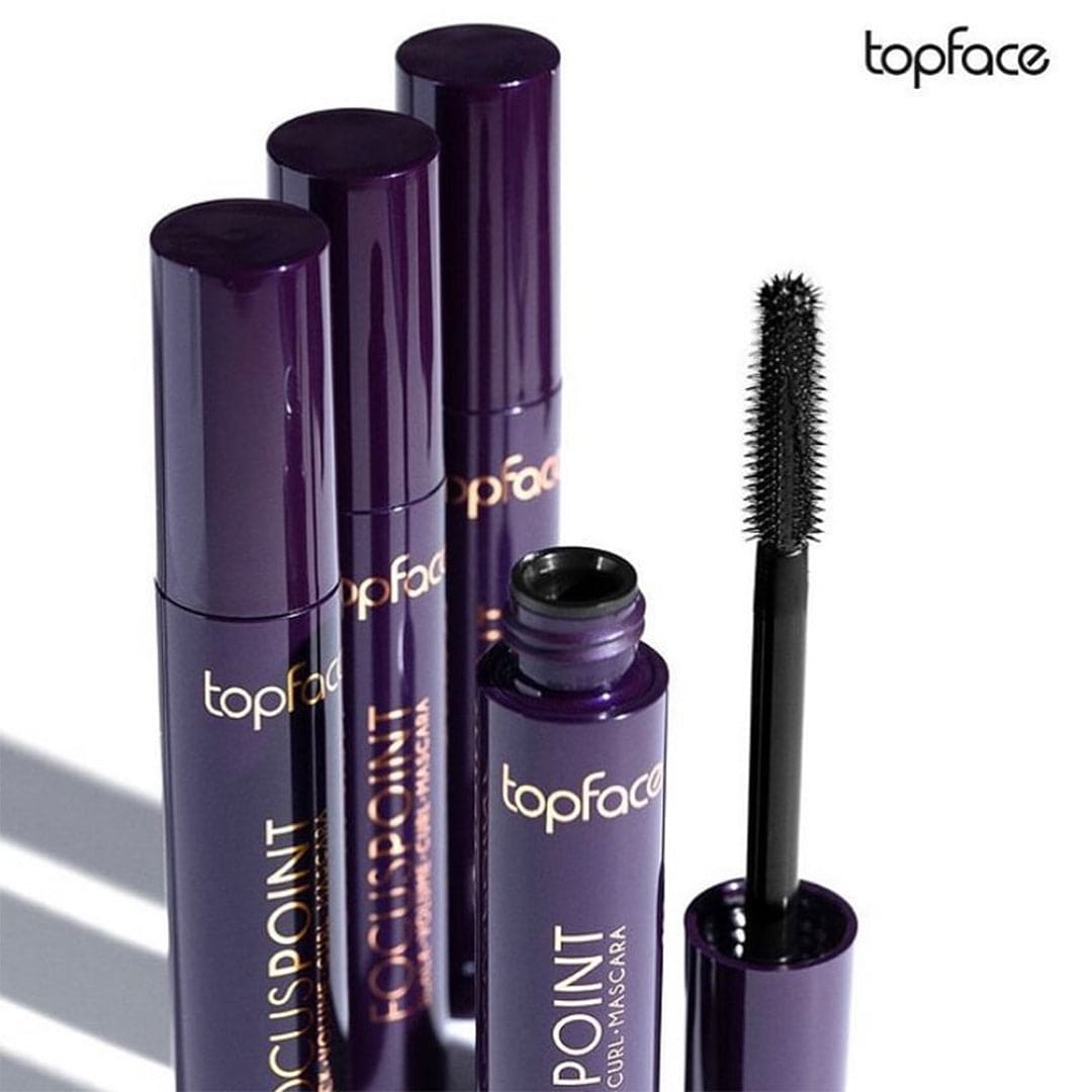 Topface Focus Point Black Volume Curl Mascara Mascara - XOXO cosmetics