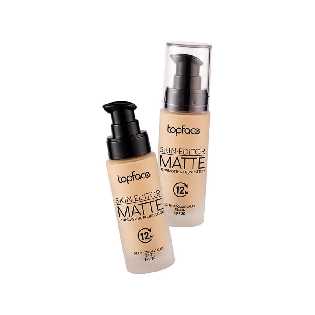 Topface Skin Editor Matte Long Lasting 12h Foundation Foundation - XOXO cosmetics