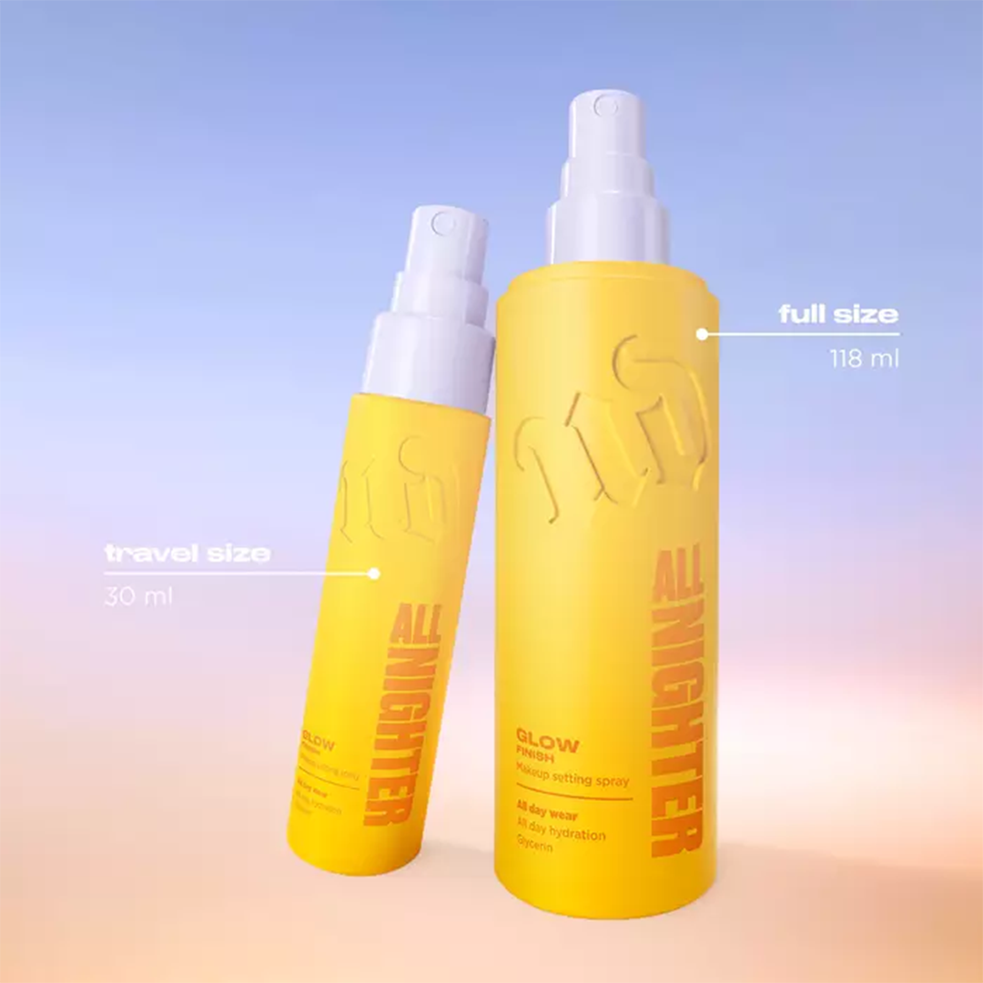 Urban Decay All Nighter All Day Wear Makeup Setting Spray Glow Finish - 30ml Setting & Fixing Spray - XOXO cosmetics