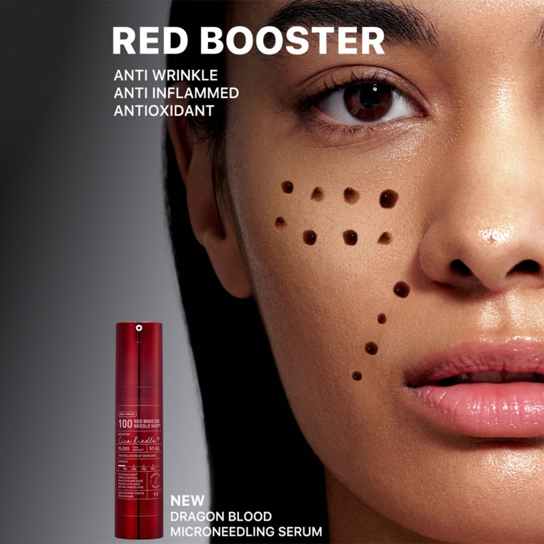 VT 100 Red Booster Reedle Shot - 50ml Face Serum - XOXO cosmetics