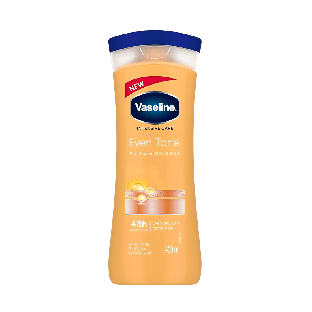 Vaseline Intensive Care Healthy Even Tone Body Lotion With Vitamin B3 & Spf 10 - 400ml Body Lotion - XOXO cosmetics