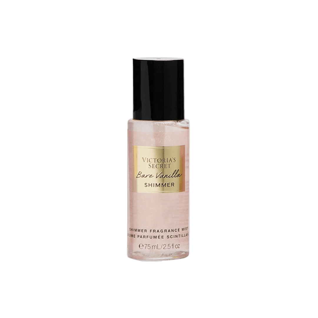Victoria's Secret Bare Vanilla Shimmer Fragrance Mini Mist - 75ml Body Mist - XOXO cosmetics